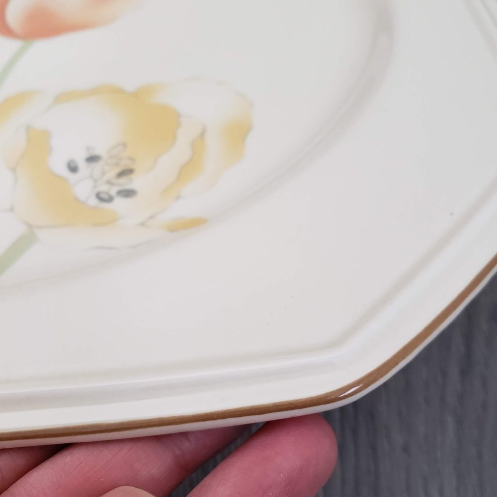 Mikasa Dutch Garden Dinner Plate Continental Ivory - Picture 6 of 8